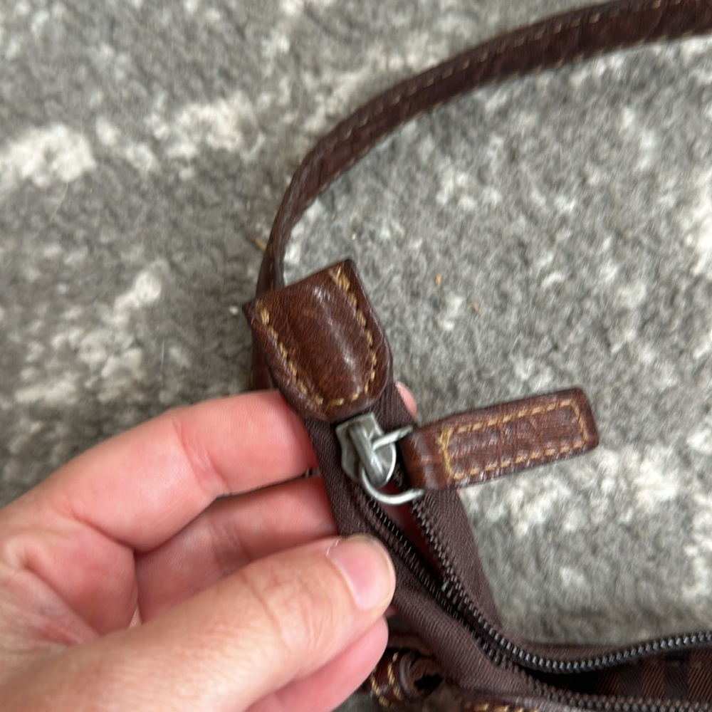 Jack Georges Genuine Leather Crossbody Voyager Handbag - Picture 13 of 16